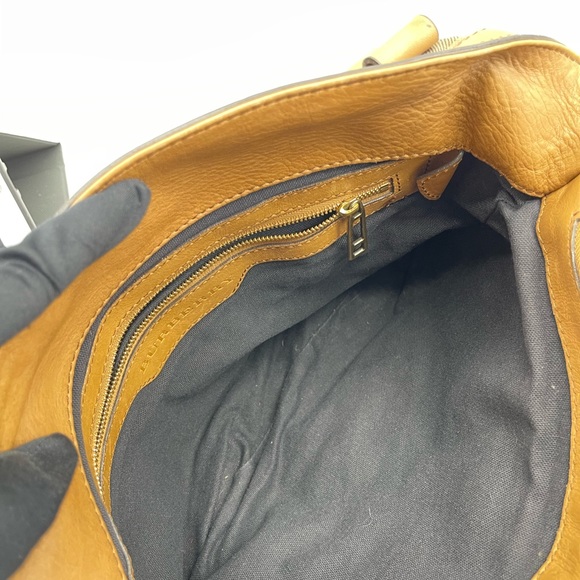 Burberry Signature Logo Satchel Handbag - Picture 15 of 16